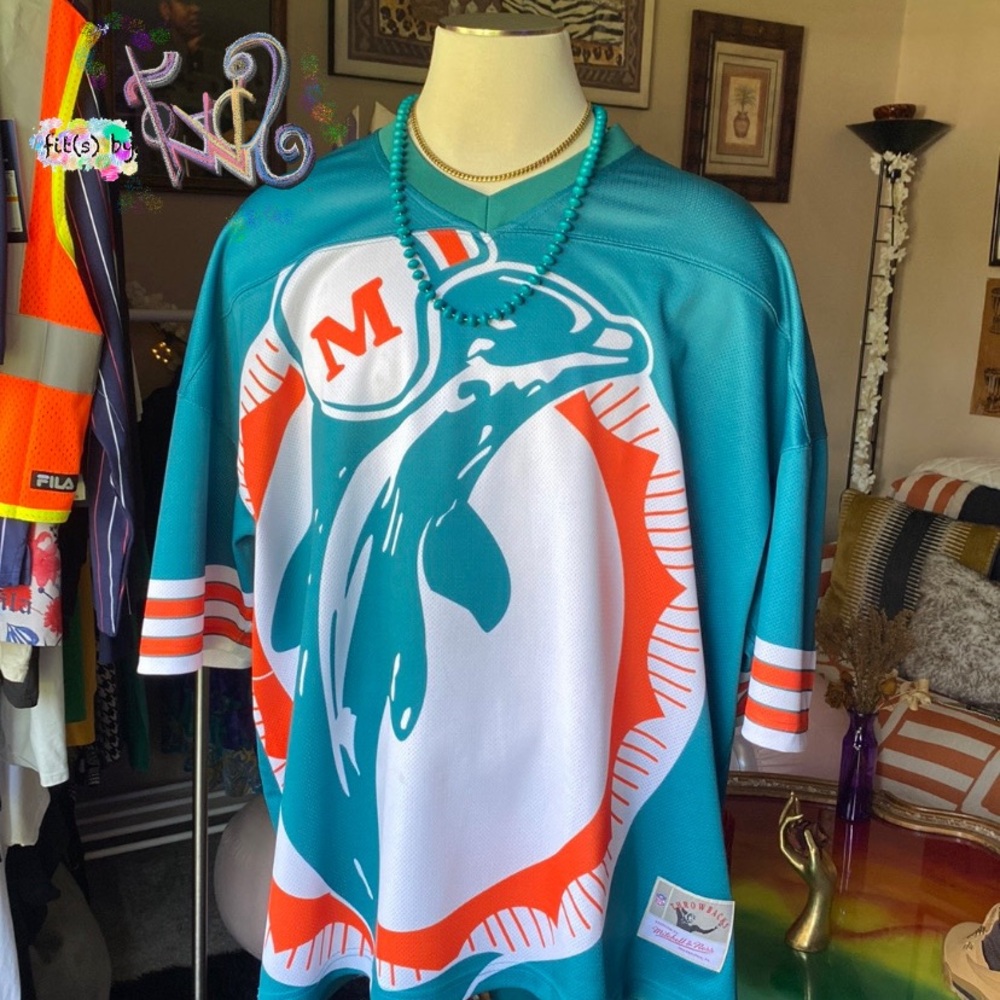 Retro NFL Miami Dolphins Jersey